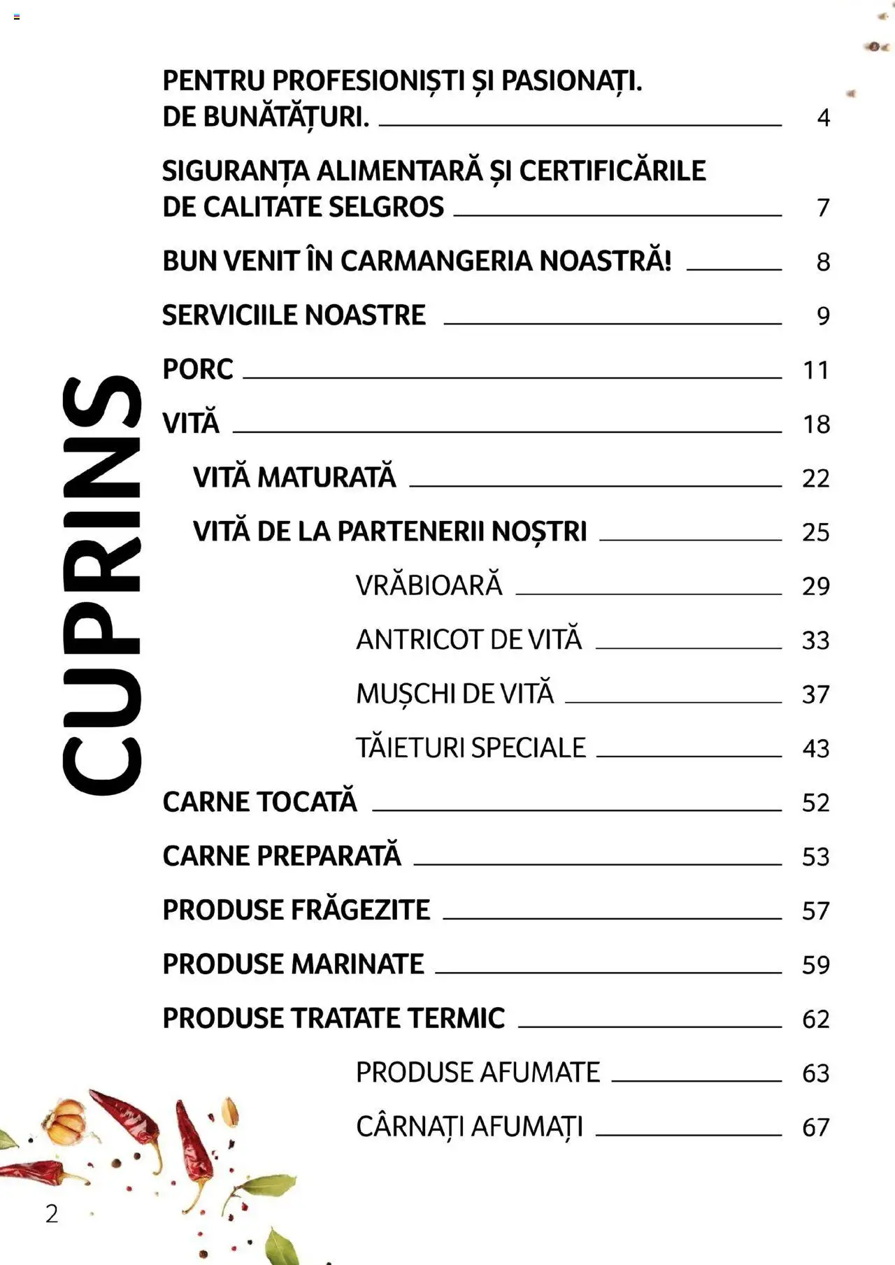 Noul catalog Selgros – valabil de la 27.04.2023 | Pagină: 2 | Produse: Yağ sökücü, Carne tocată, Cârnați