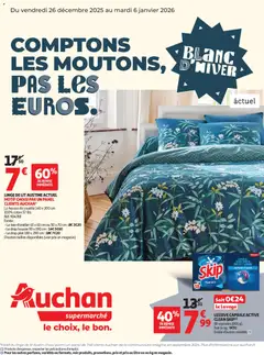 Auchan - Prévisualisation de Auchan - Blanc d'hiver supermarché valide à partir de 26.12.2025
