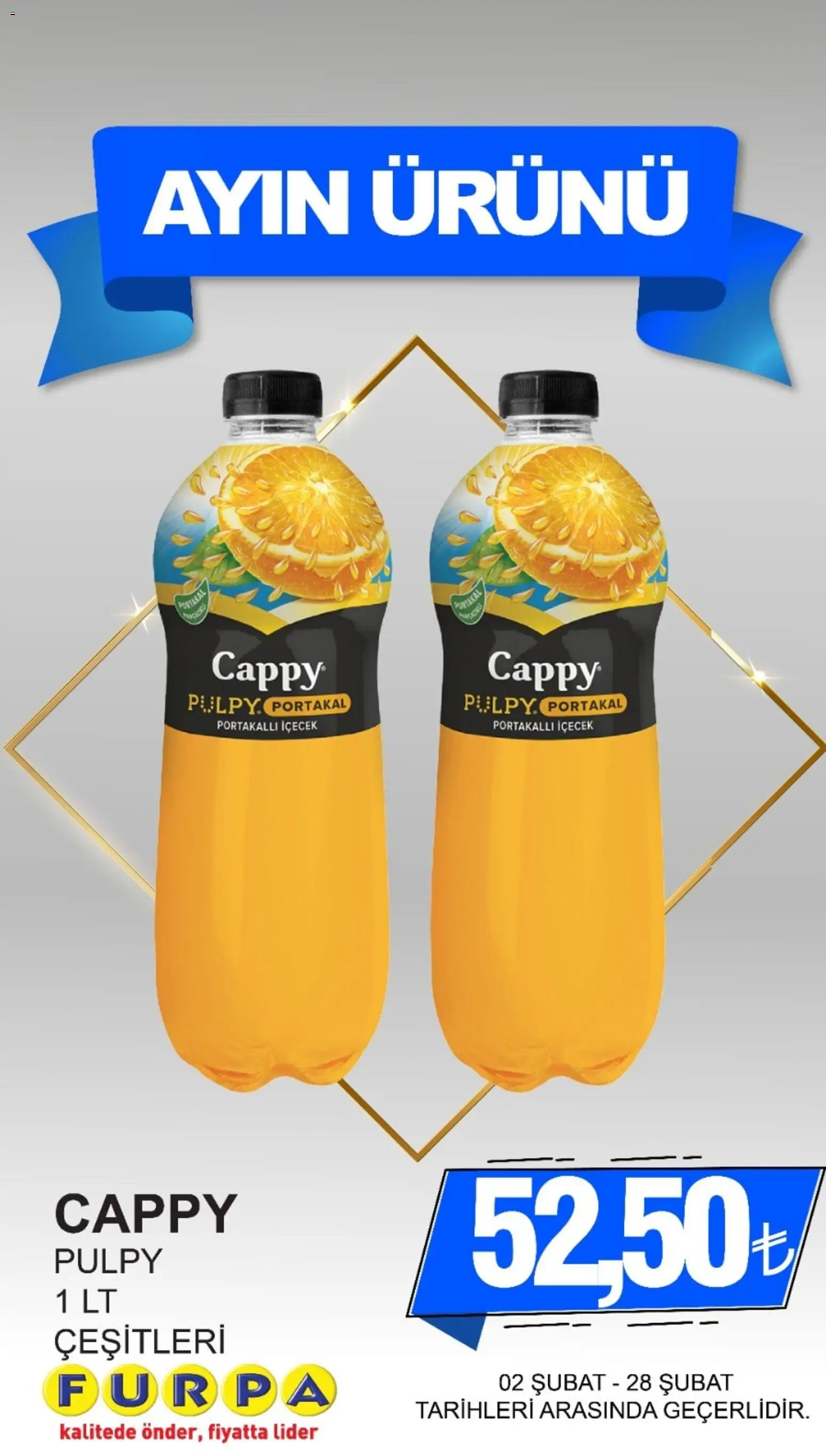 Furpa Katalog Ayın Ürünleri - 02.02.2026 tarihinden itibaren geçerlidir | Sayfa: 7 | Ürünler: Portakal