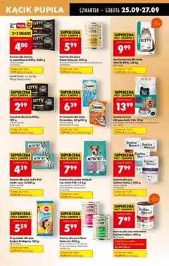 Pogląd oferty "Karma dla psa wołowina Dolina Noteci, 400 g" - ważna od 25.09.2025 | Strona: 73