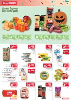 Pré-visualização Amanhecer folheto válido de 23.10.2025 | Página: 2 | Produtos: Batata, Linguiça, Queijo, Creme