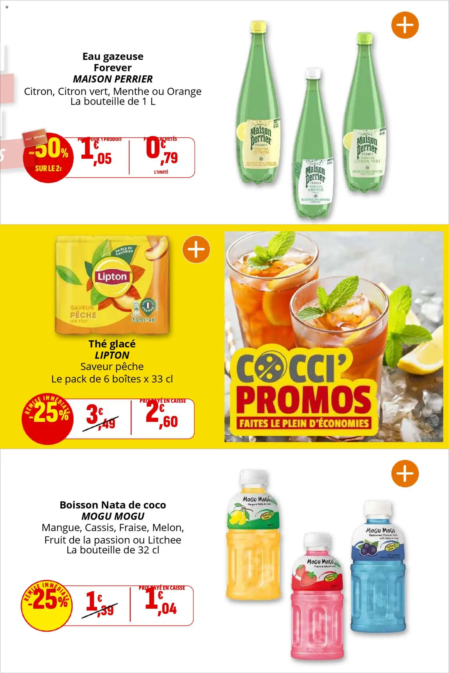 {H1} | Page: 34 | Produits: Citron, Menthe, Thé glacé, Thé