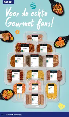 Aldi folder - Paasfolder - Voorbeeld van een folder van Aldi, geldig van 16.03.2026 | Pagina: 44 | Producten: Biefstuk, Gehakt, Schnitzel, Gewicht