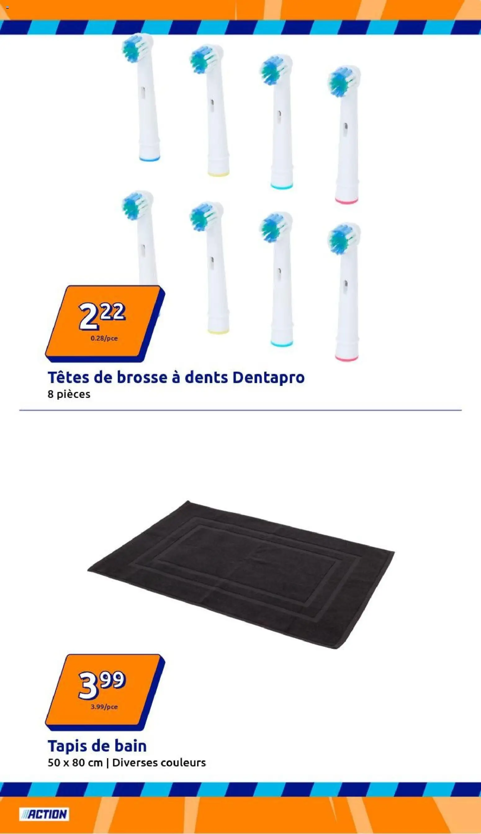 {H1} | Page: 5 | Produits: Tapis de bain, Brosse, Brosse à dents, Tapis