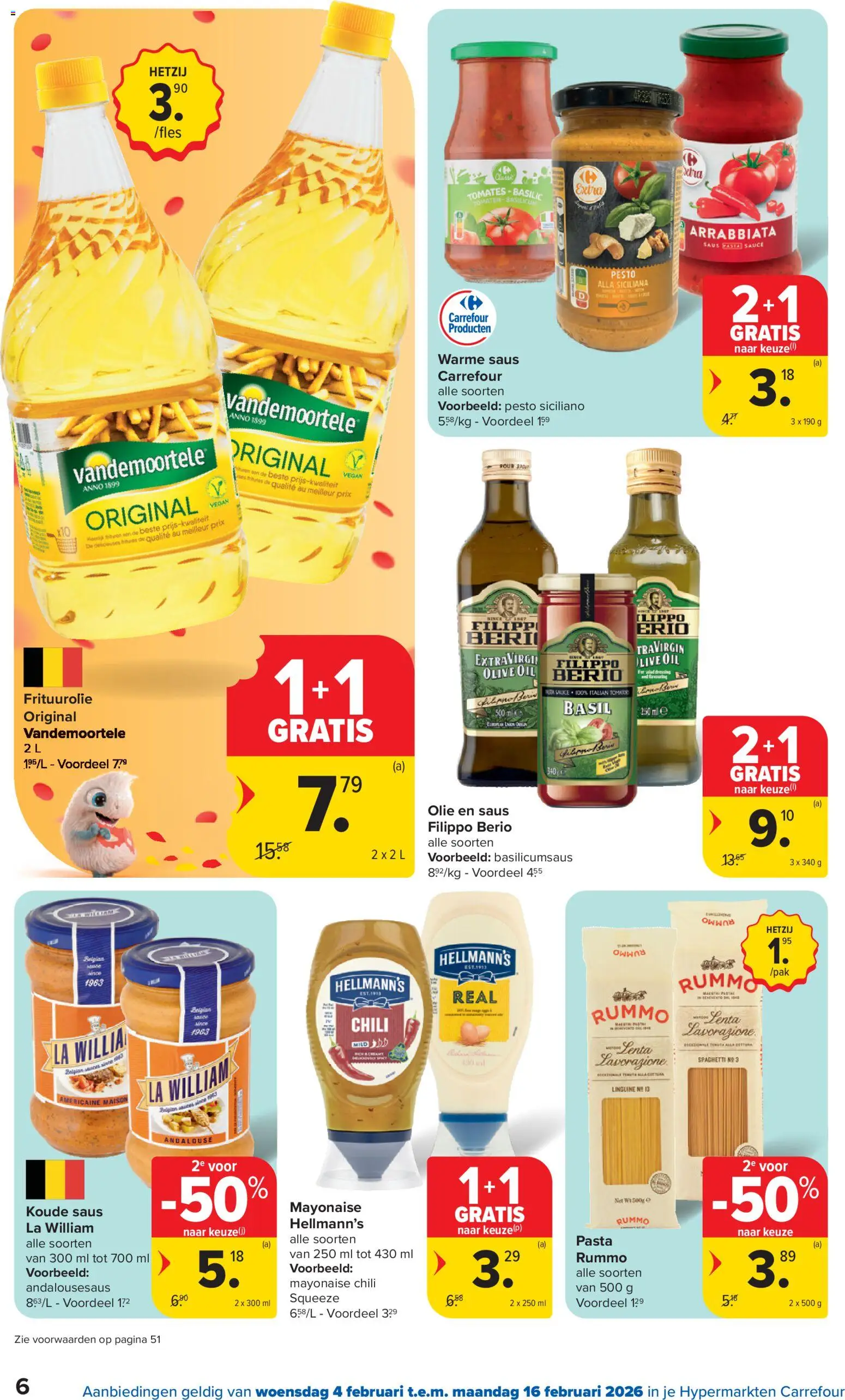 {H1} | Pagina: 6 | Producten: Tomaten, Saus, Keksajt, Olie