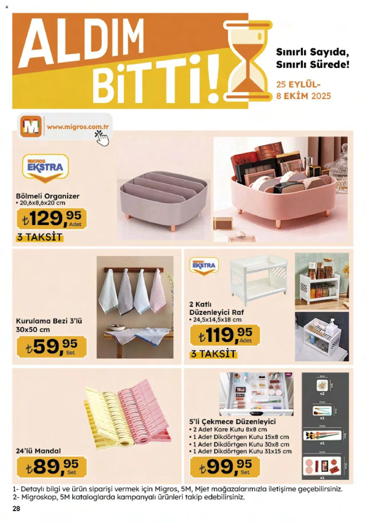 Migros Katalog - Migroskop - 25.09.2025 tarihinden itibaren geçerlidir | Sayfa: 118 | Ürünler: Raf, Kutu