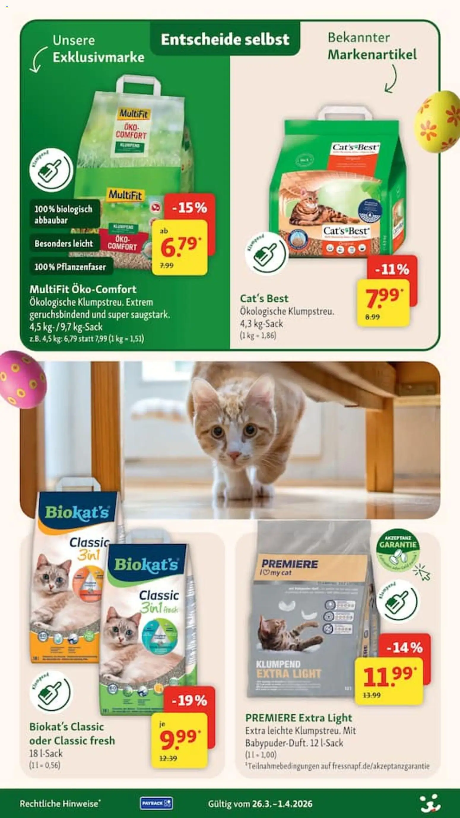 Fressnapf Prospekt 	 – gültig ab 26.03.2026 | Seite: 18