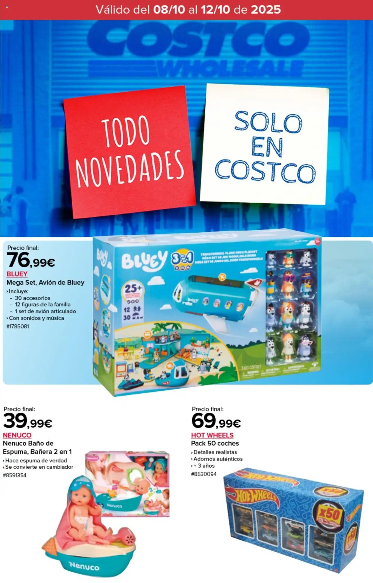Costco catálogo │ válido desde el 09.10.2025 | Página: 1 | Productos: Baño