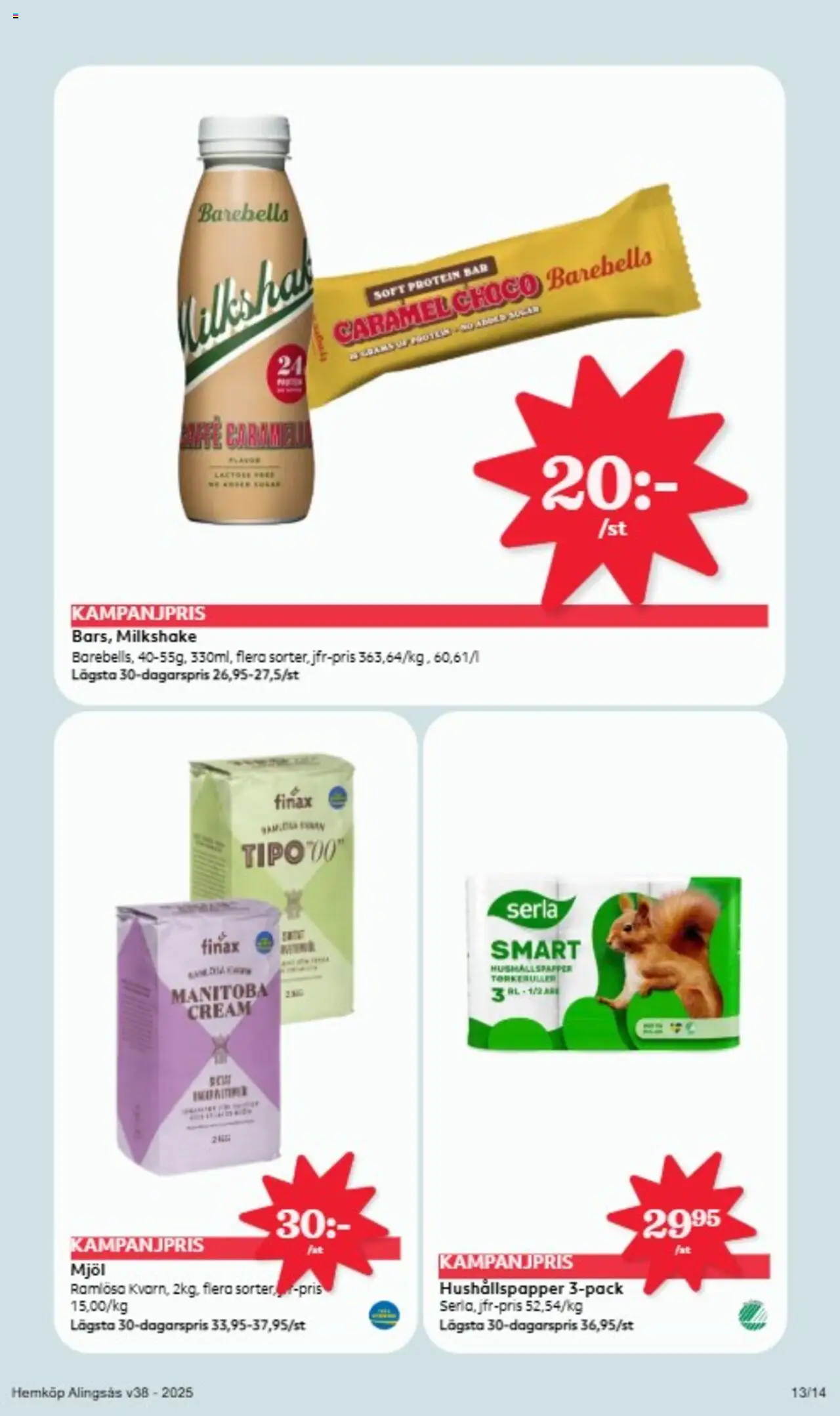 Hemköp reklamblad aktuell från 15.09.2025 | Sida: 13
