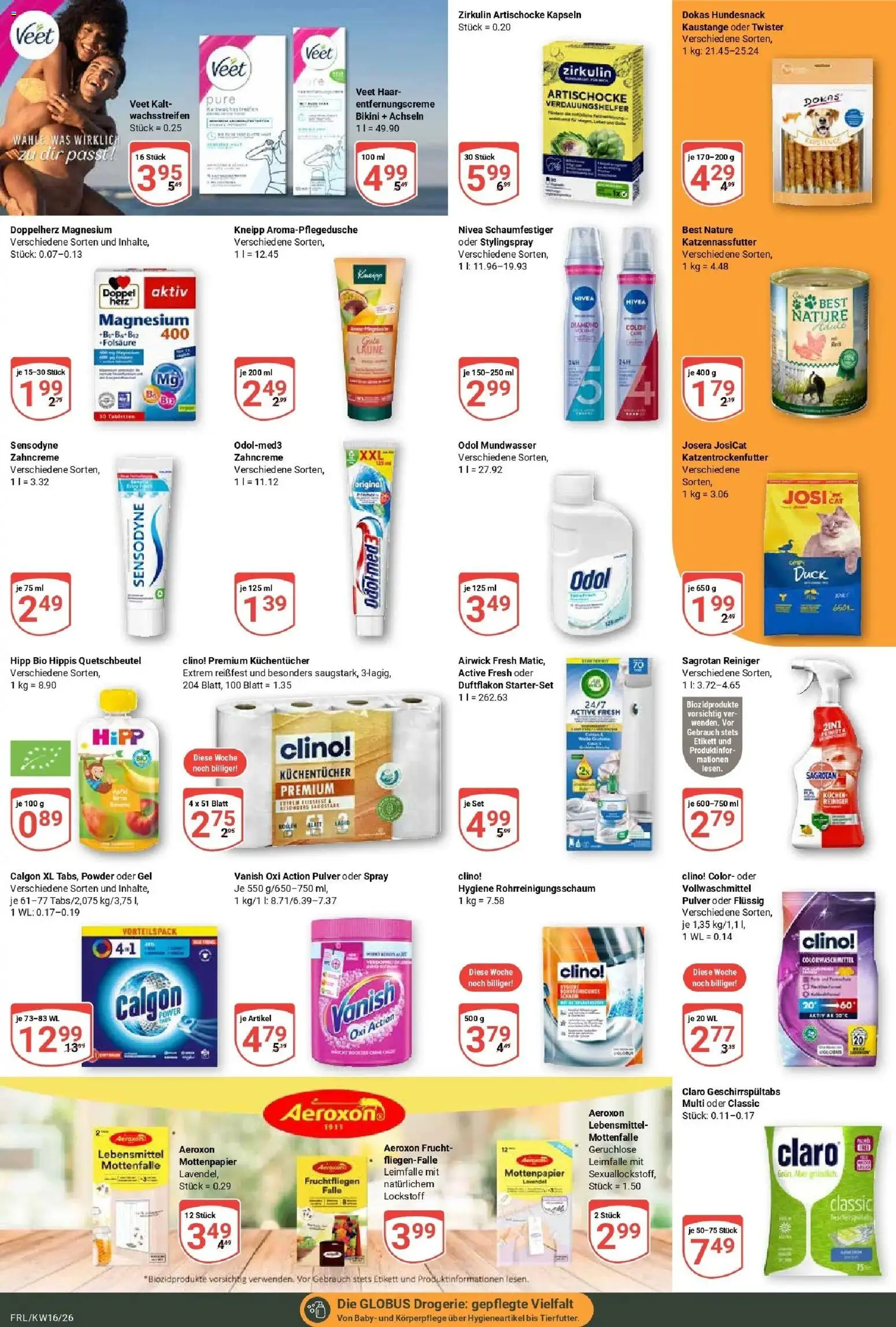 Globus Prospekt Freilassing	 – gültig ab 12.04.2026 | Seite: 17 | Produkte: Bikini, Mundwasser