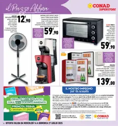 Volantino Conad del 16.07.2025 | Pagina: 30 | Prodotti: Ventilatore, Teglia, Caffè, Lavazza