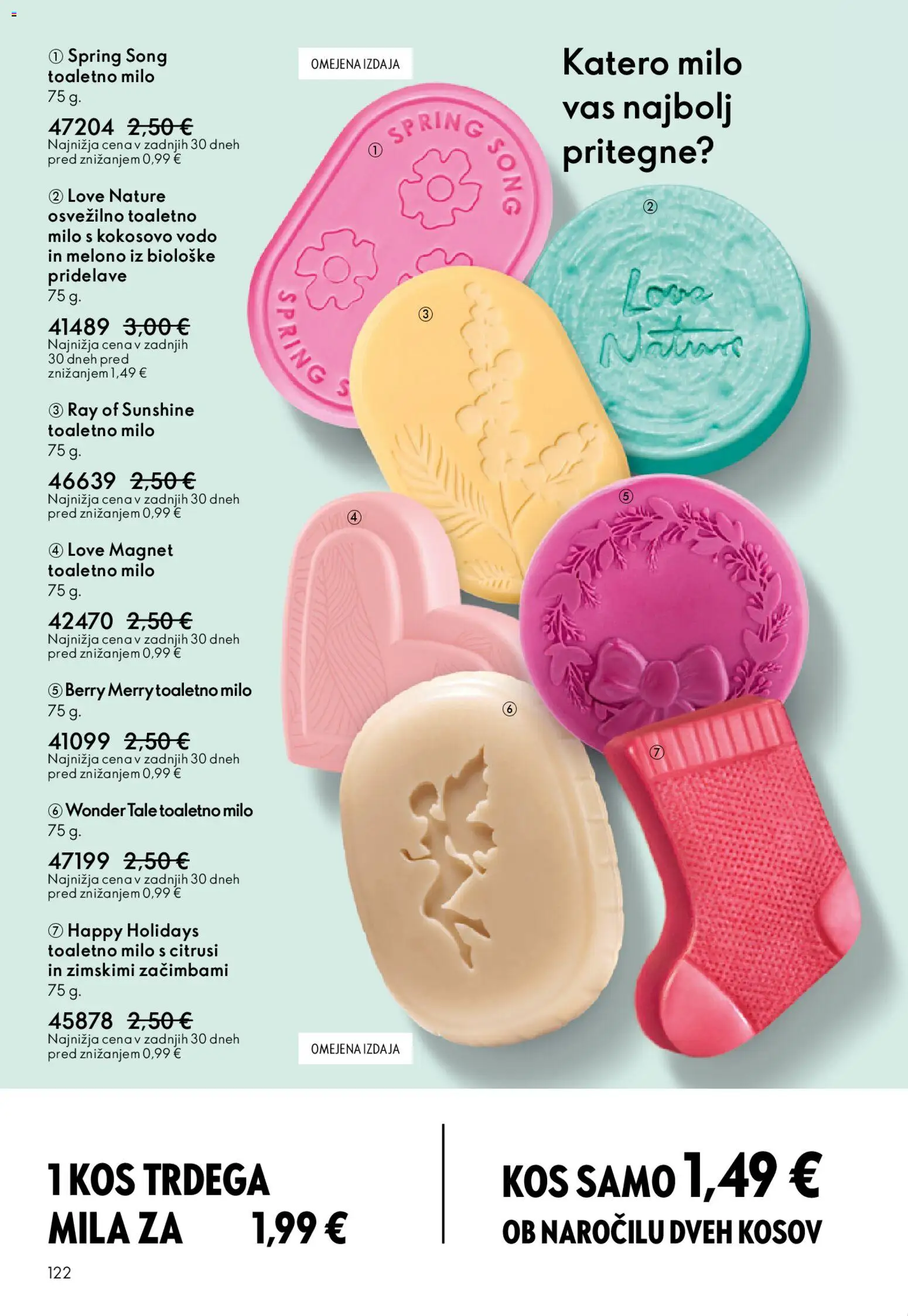 Novi Oriflame katalog ponudbe – veljaven od 22.04.2026 | Stran: 122 | Izdelki: Kos, Milo