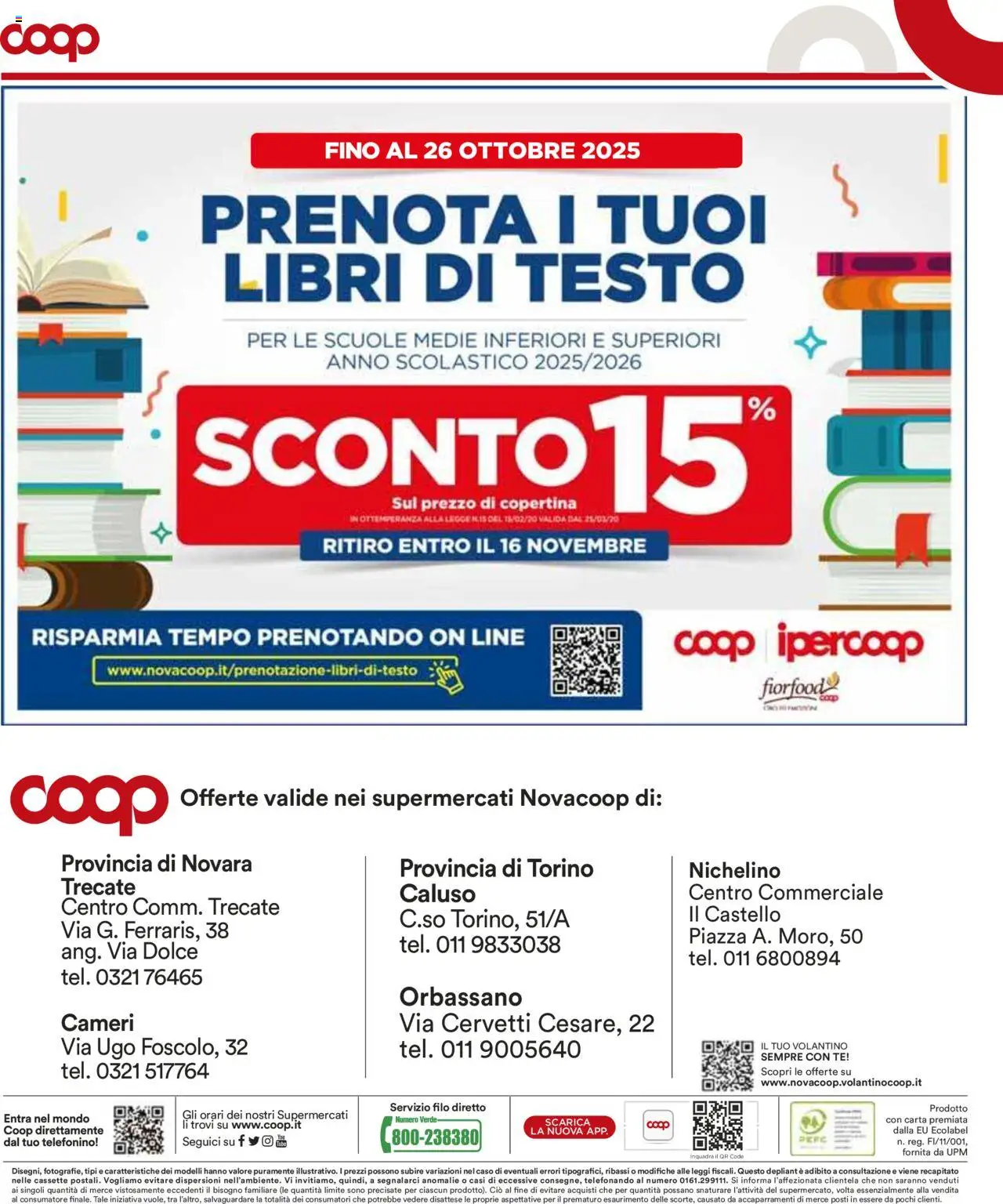 Volantino COOP del 18.09.2025 | Pagina: 20 | Prodotti: Tè