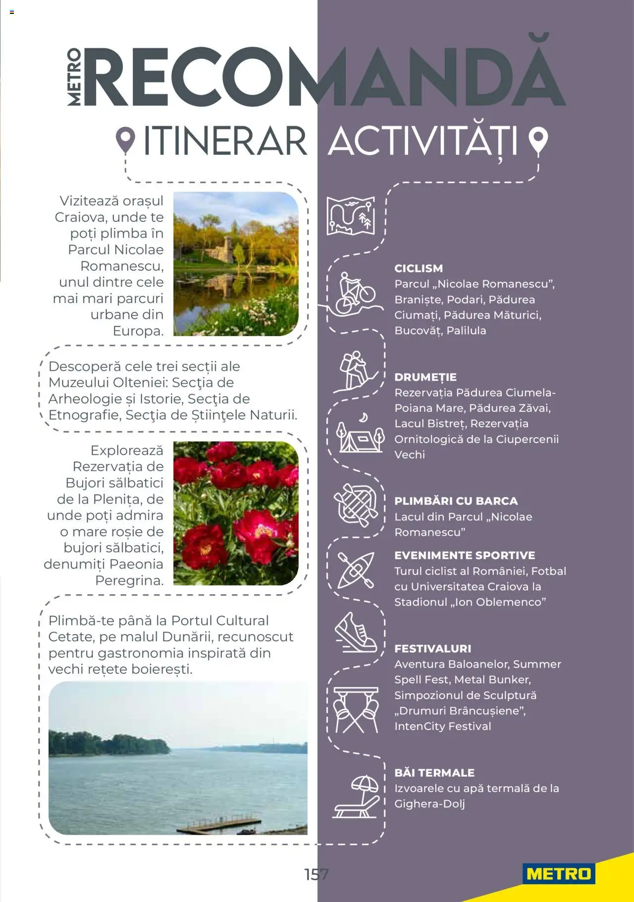 Metro catalog - Ghid de călătorie România – valabil de la 01.08.2025 | Pagină: 157 | Produse: Apă