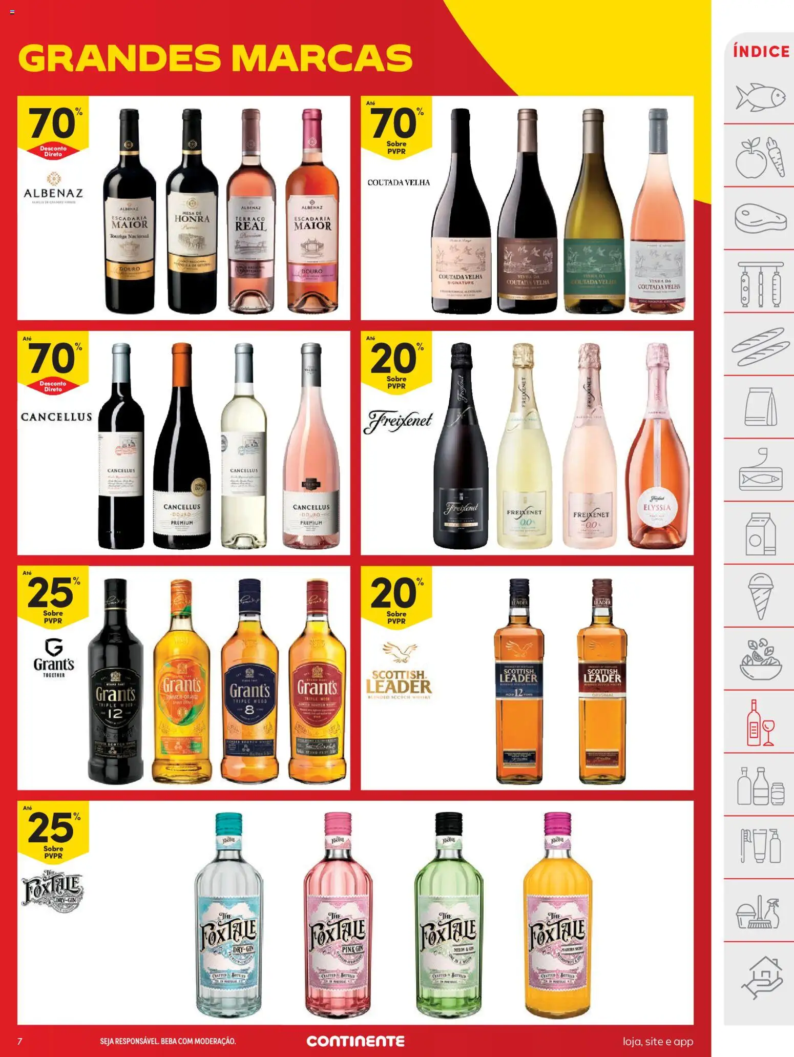 Continente folheto │ válido de 03.03.2026 | Página: 7 | Produtos: Whisky, Espumante, Vinho, Vinho tinto