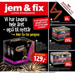 Forhåndsvisning av Jem & Fix kundeavis gyldig fra 21.12.2025