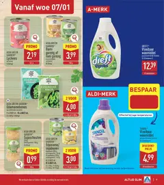 Aldi folder week 1 - Voorbeeld van een folder van Aldi, geldig van 05.01.2026 | Pagina: 9 | Producten: Was, Groenten, Wasmiddel