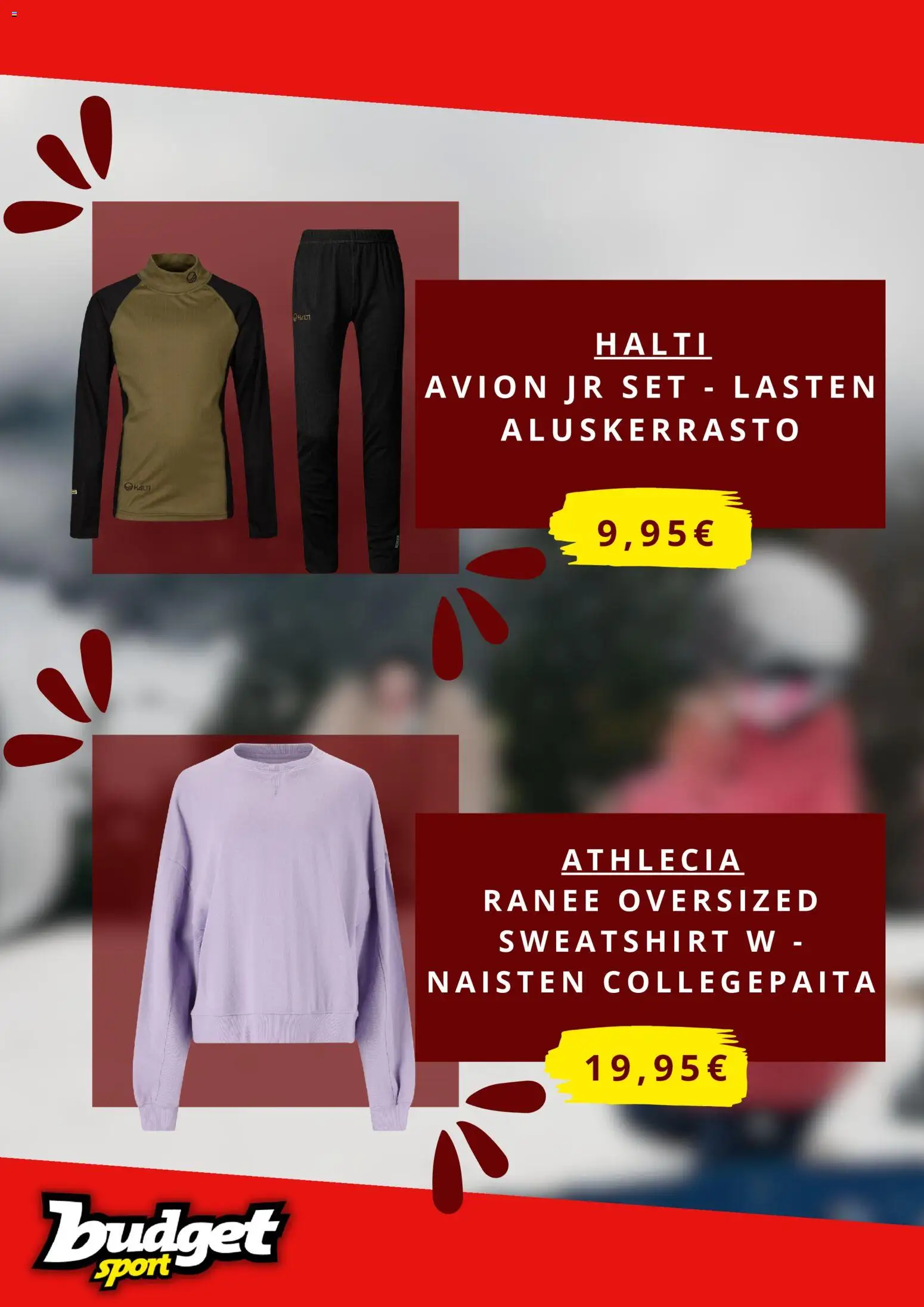 Budget Sport tarjoukset – voimassa 22.01.2026 alkaen | Sivu: 2