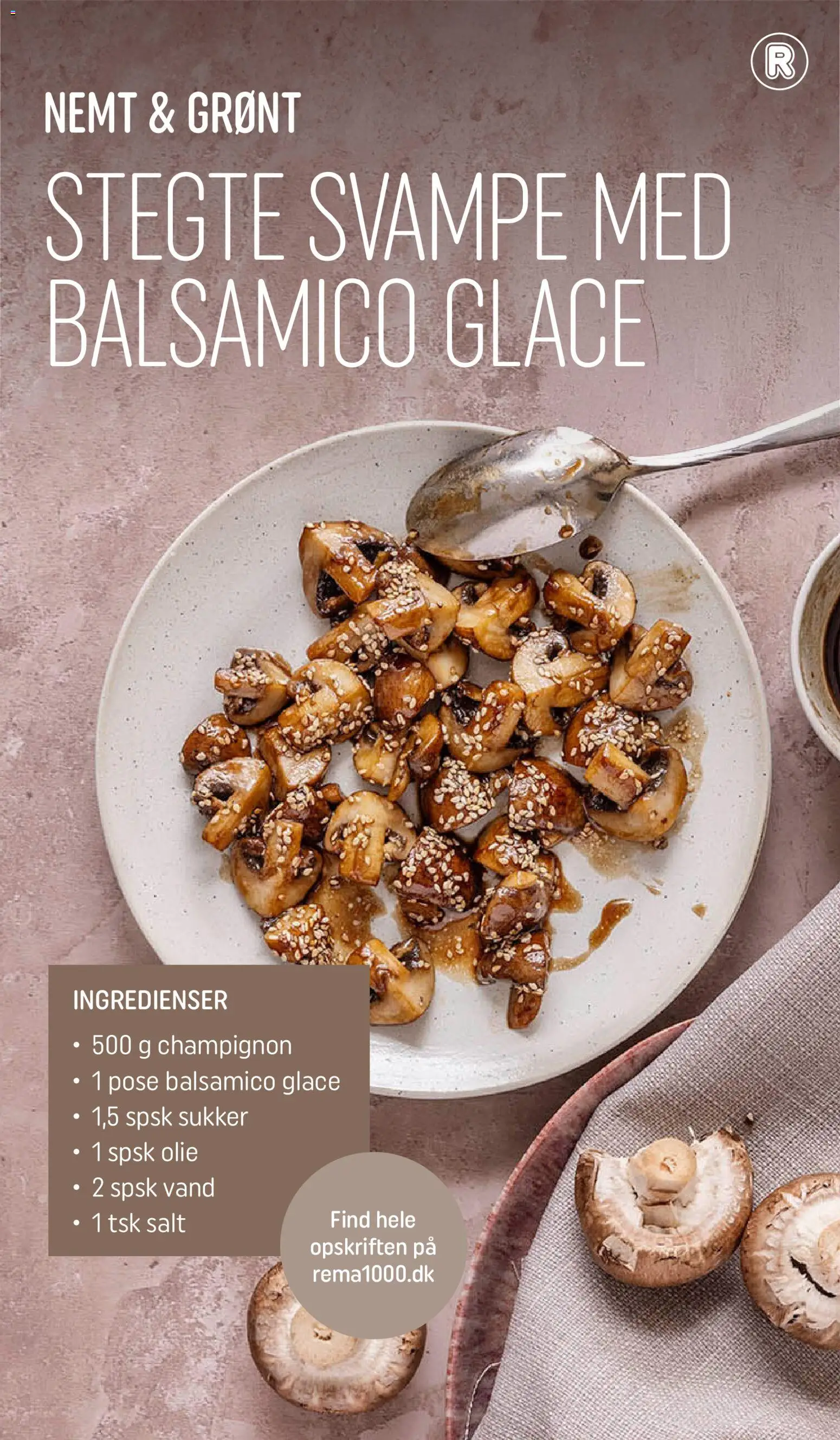 Rema 1000 tilbudsavis – gyldig fra 01.01.2026 | Side: 10 | Produkter: Champignon, Olie, Sukker, Balsamico