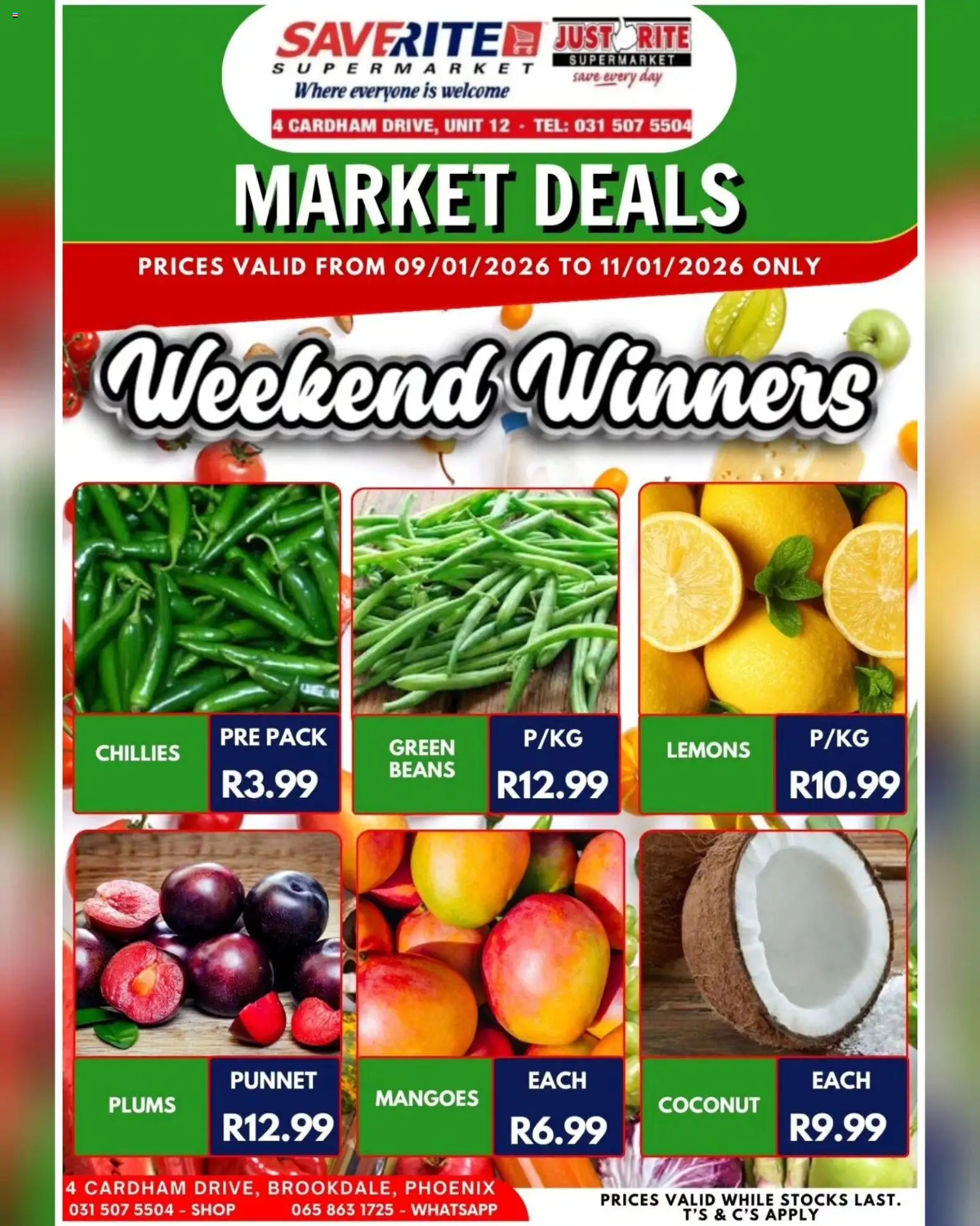 New Saverite catalogue – valid from 09.01.2026 | Page: 2 | Products: Beans