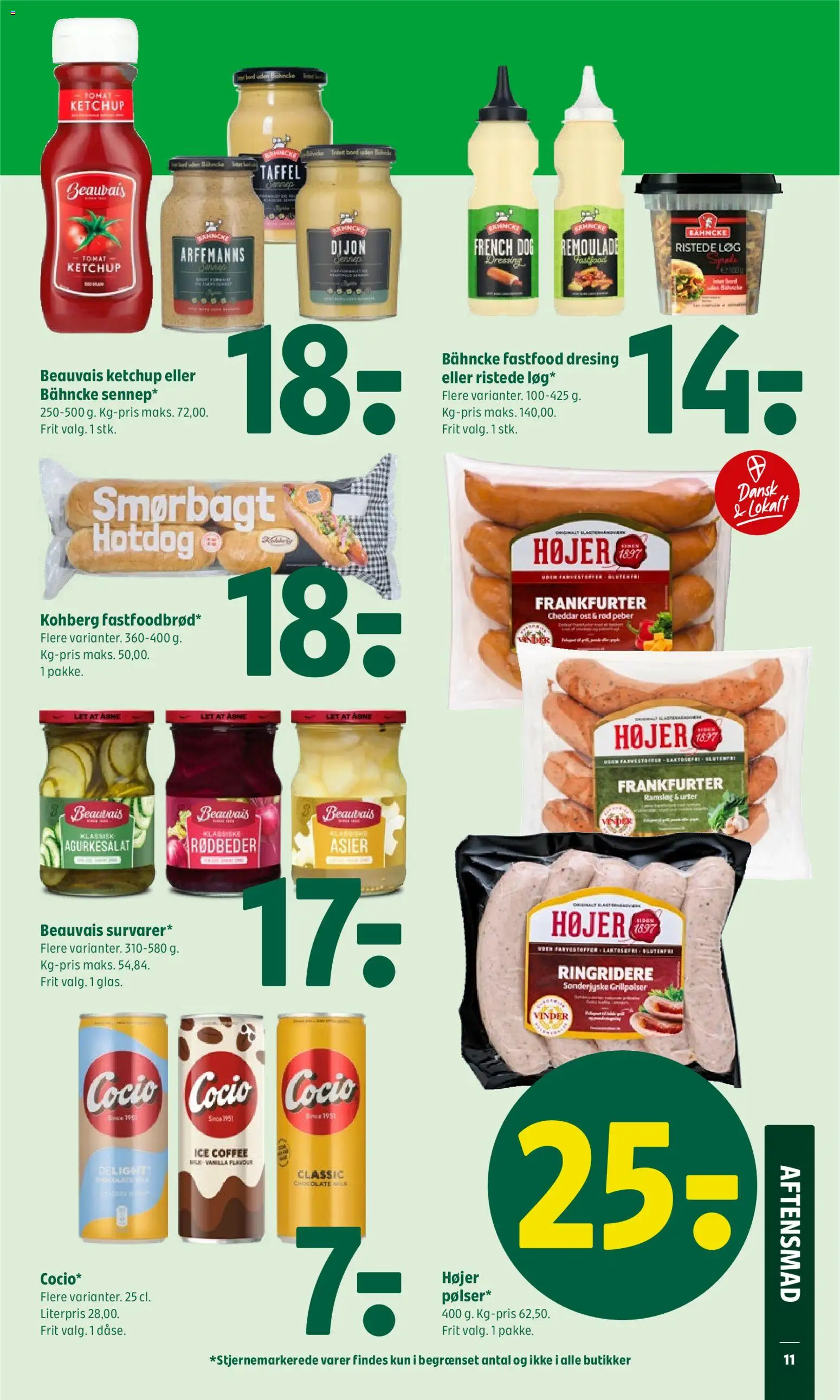 Coop 365 tilbudsavis – gyldig fra 16.04.2026 | Side: 11 | Produkter: Ost, Rødbeder, Løg, Remoulade