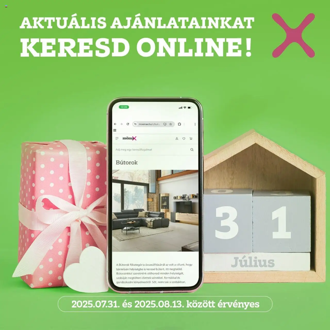 Mömax akciós ujság - amely érvényes a következő dátumtól: 31.07.2025 | Oldal: 2