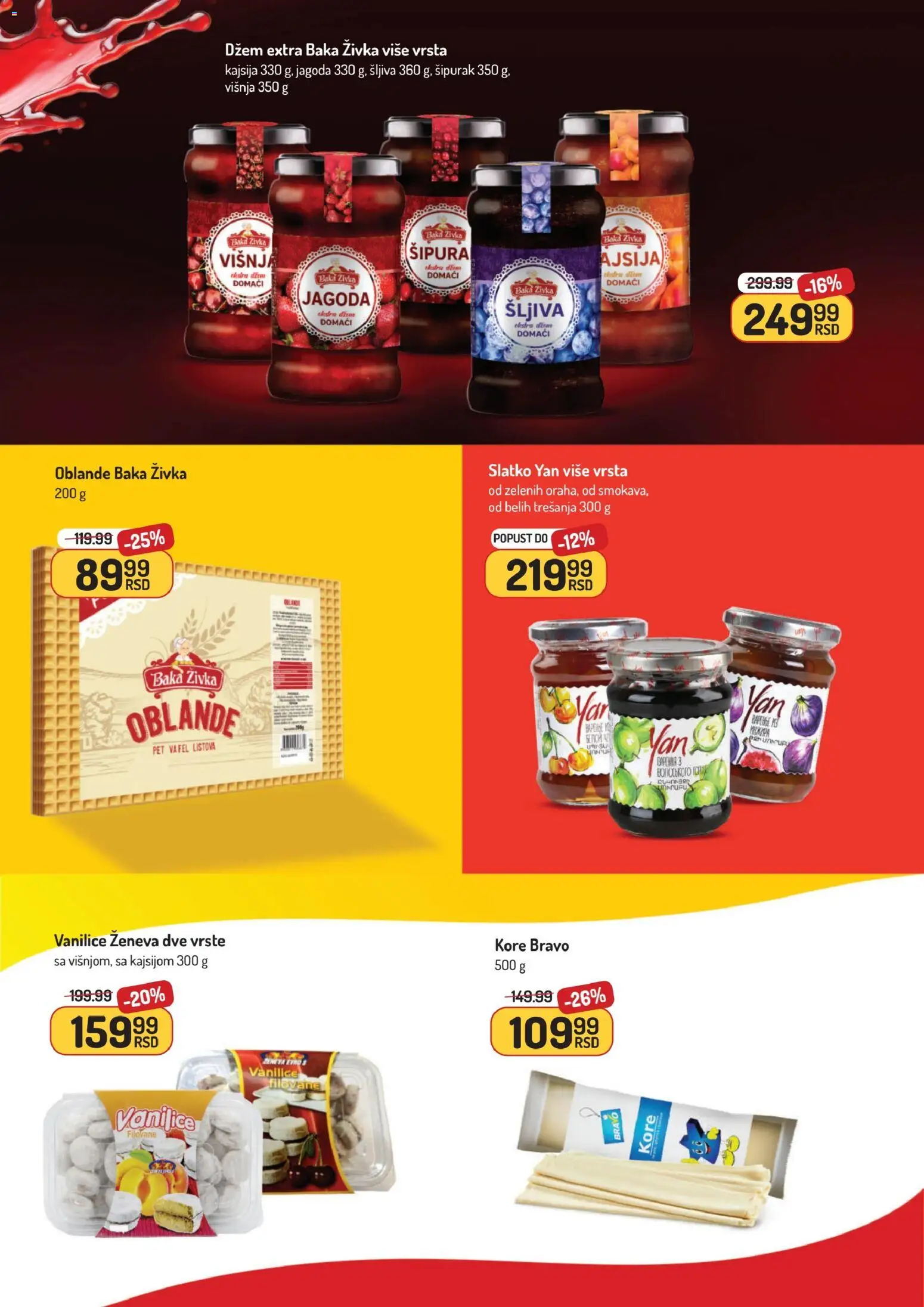 Aman katalog - važi od 05.01.2026 | Strana: 20 | Proizvode: Jagoda, Dzem, Višnja, Šljiva