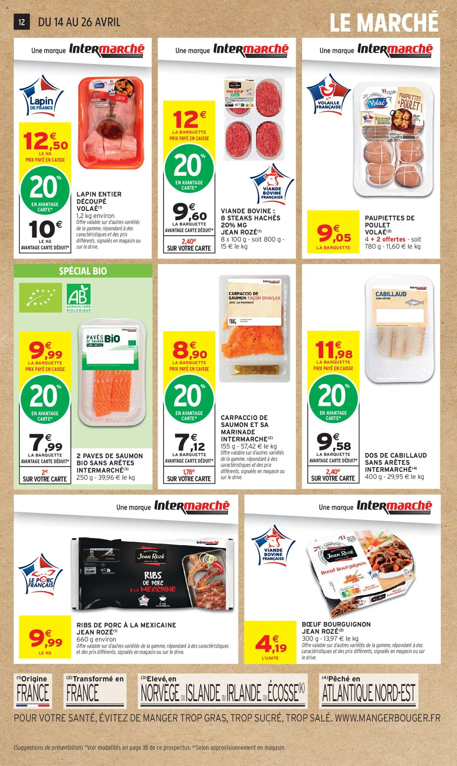 {H1} | Page: 12 | Produits: Barbecue, Bœuf bourguignon, Lapin, Volaille