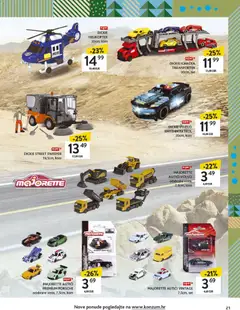 Konzum - Proslavi Božić - Pregled kataloga iz trgovine Konzum, vrijedi od 17.11.2025 | Stranica: 21