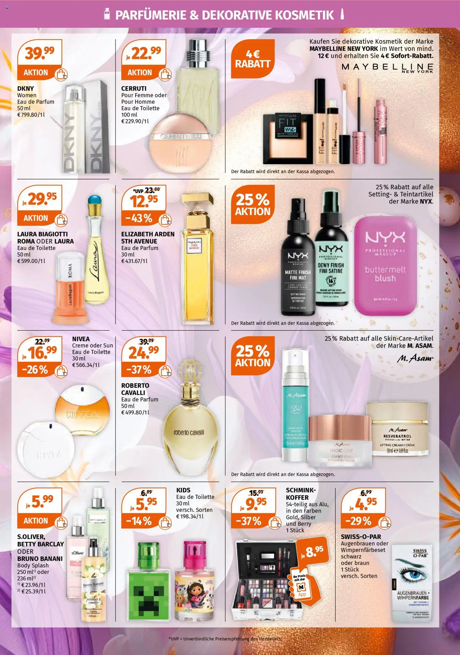 Müller Flugblatt gültig ab 23.03.2026 | Seite: 3 | Produkte: Koffer, Toilette, Parfüm, Eau de Toilette