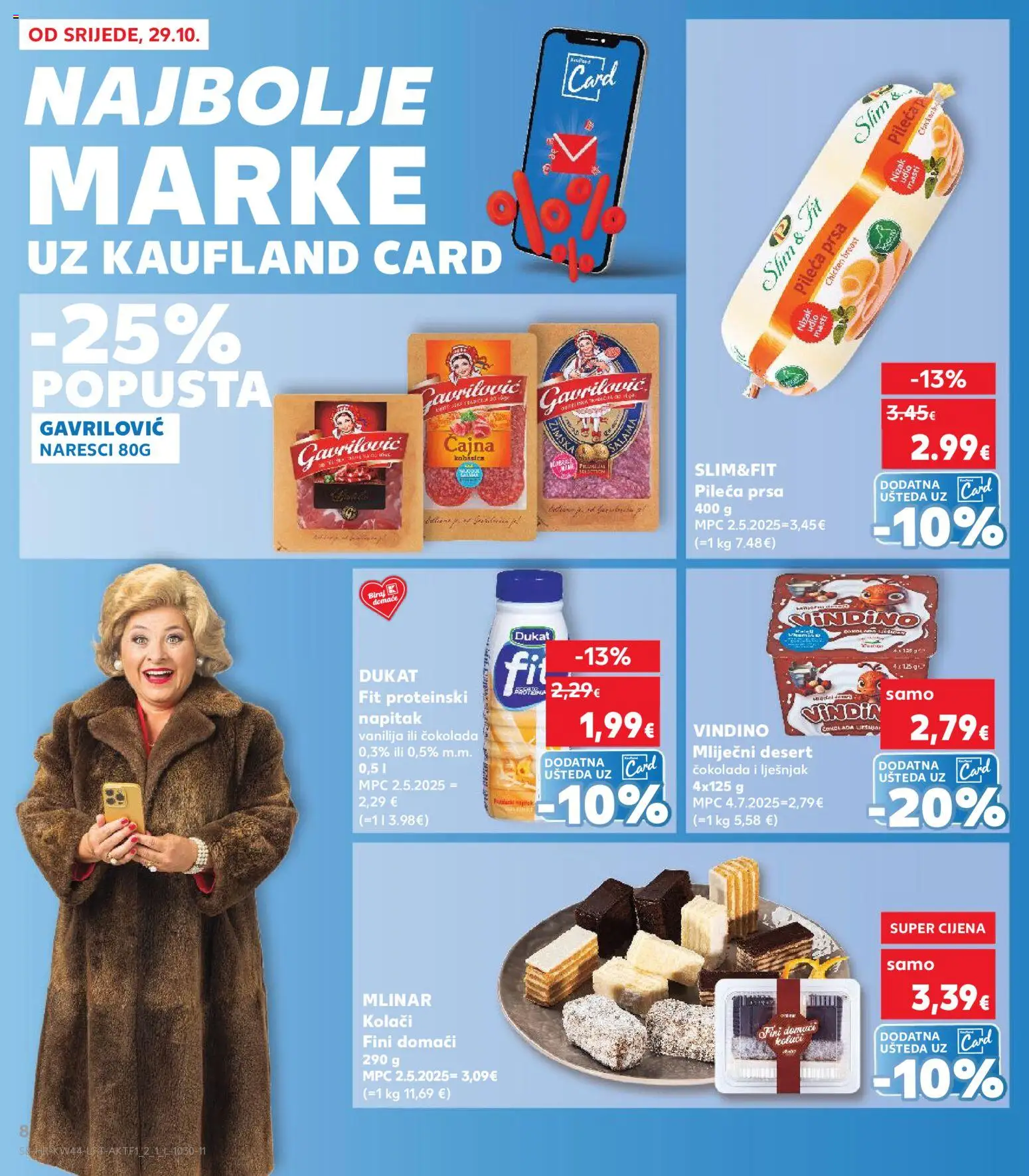 Kaufland katalog | vrijedi od 29.10.2025 | Stranica: 8 | Proizvodi: Čokolada, Lješnjak, Pileća prsa