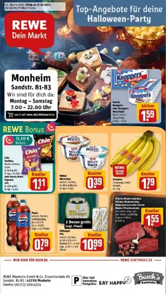 Rewe prospekt Monheim	 ab 26.10.2025 gültig