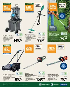 GAMMA folder - Voorbeeld van een folder van GAMMA, geldig van 25.03.2026 | Pagina: 26 | Producten: Sac de transport, Napraforgó olaj, Trimmer