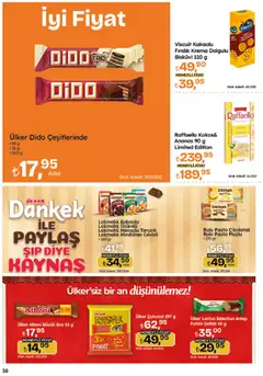 Migros Katalog - Migroskop - 10.07.2025 tarihinden itibaren geçerlidir | Sayfa: 38 | Ürünler: Gofret, Ananas, Fındık, Bisküvi