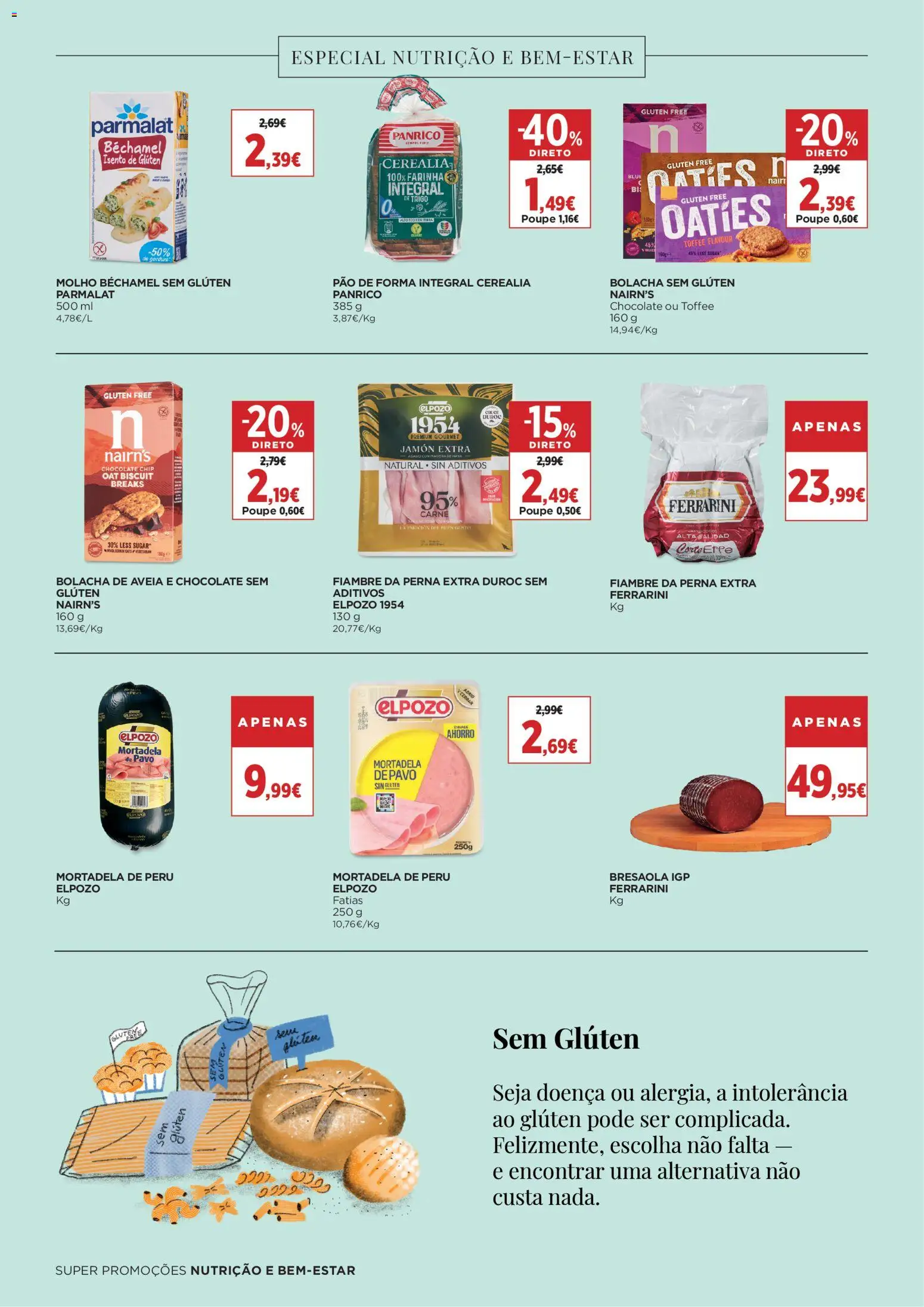 El Corte Ingles folheto │ válido de 06.04.2026 | Página: 10 | Produtos: Mortadela, Pão, Chocolate, Carne