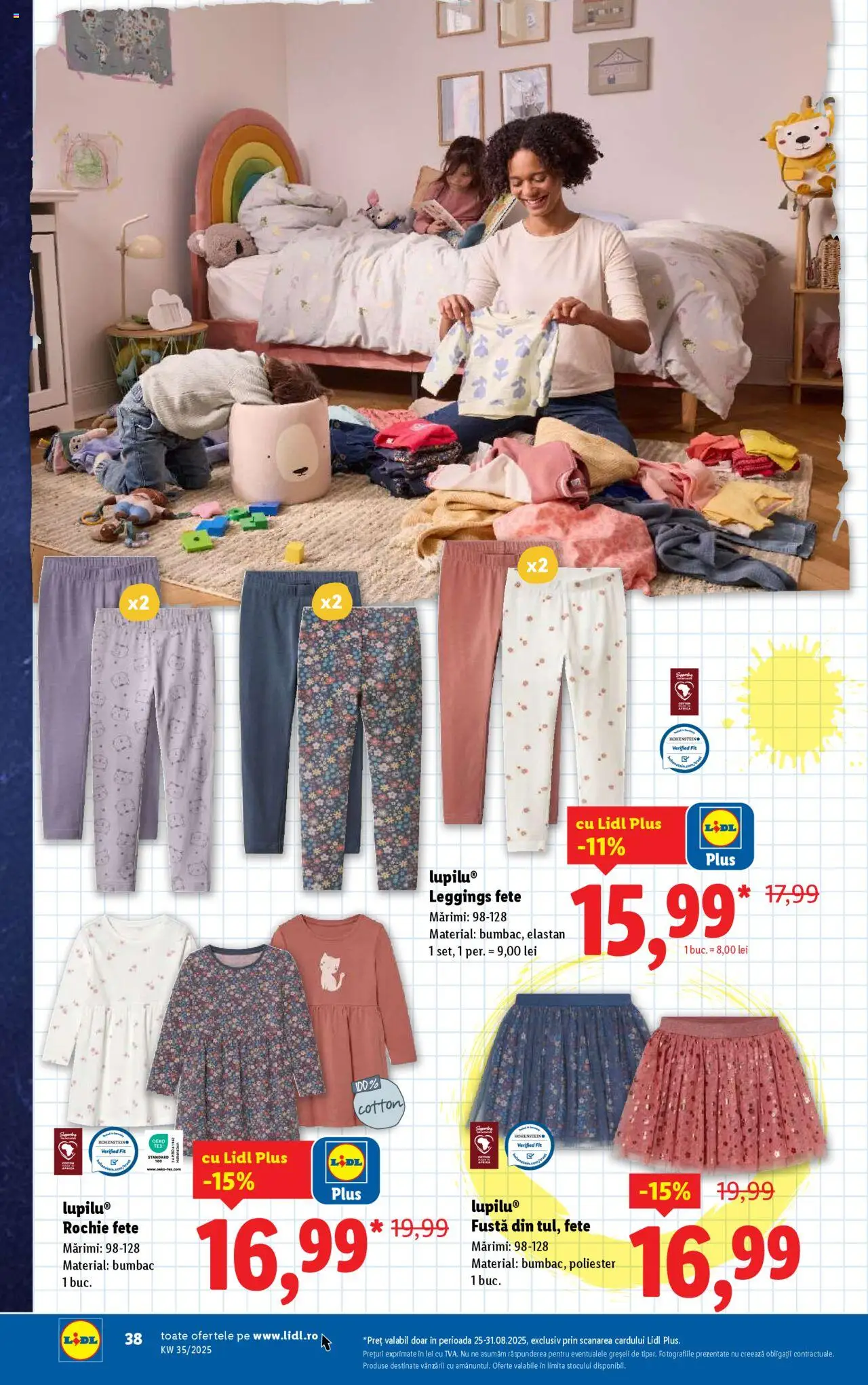 Catalog Lidl – valabil de la 25.08.2025 | Pagină: 38 | Produse: Rochie