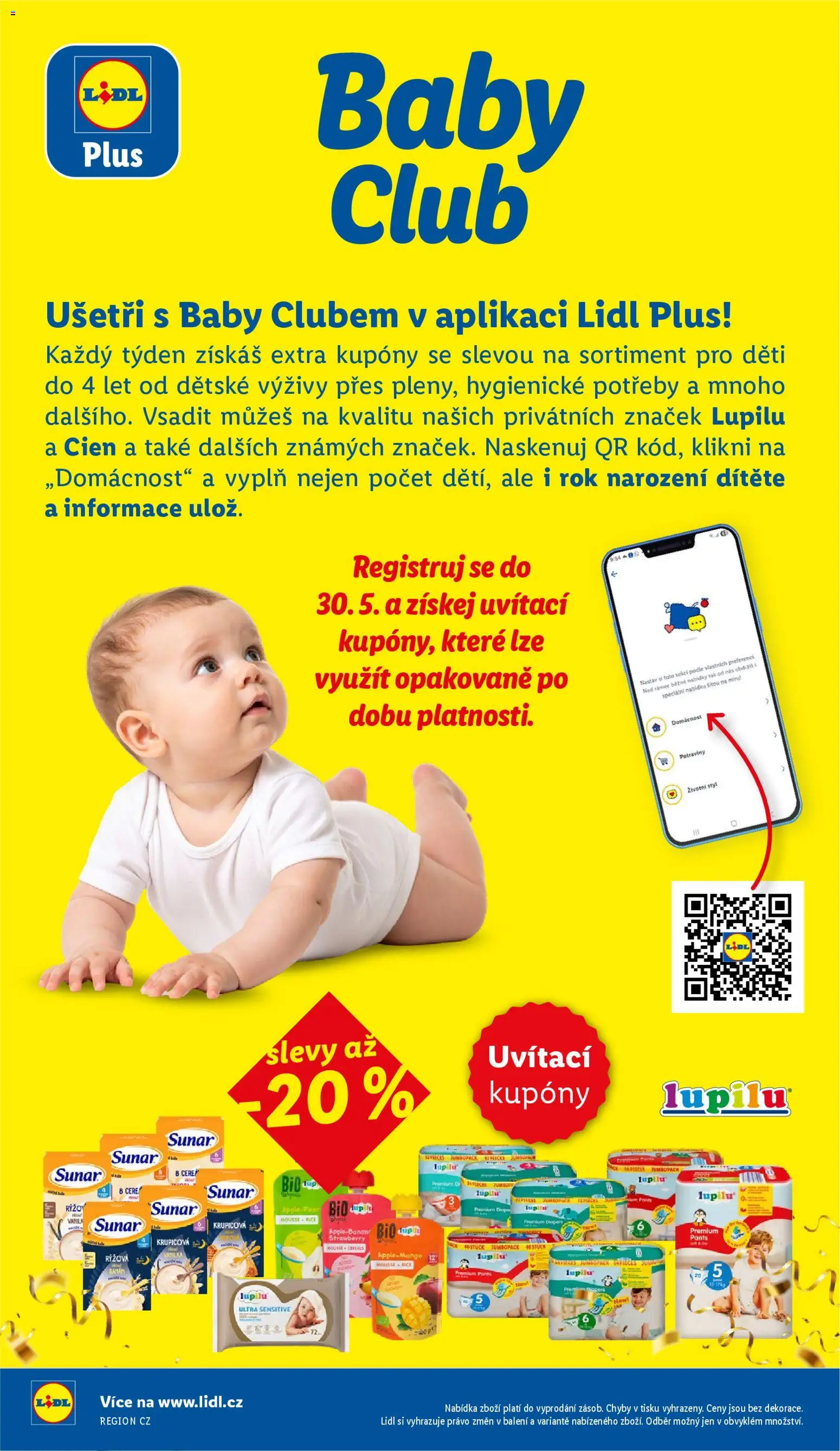 Lidl leták od 27.04.2026 | Strana: 44 | Produkty: Cien, Ubrousky, Dětské pleny, Pants