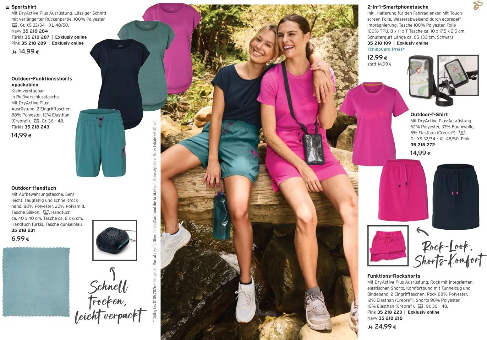 Tchibo Eduscho Tchibo Magazin gültig ab 15.04.2026 | Seite: 15 | Produkte: Rock, Tasche