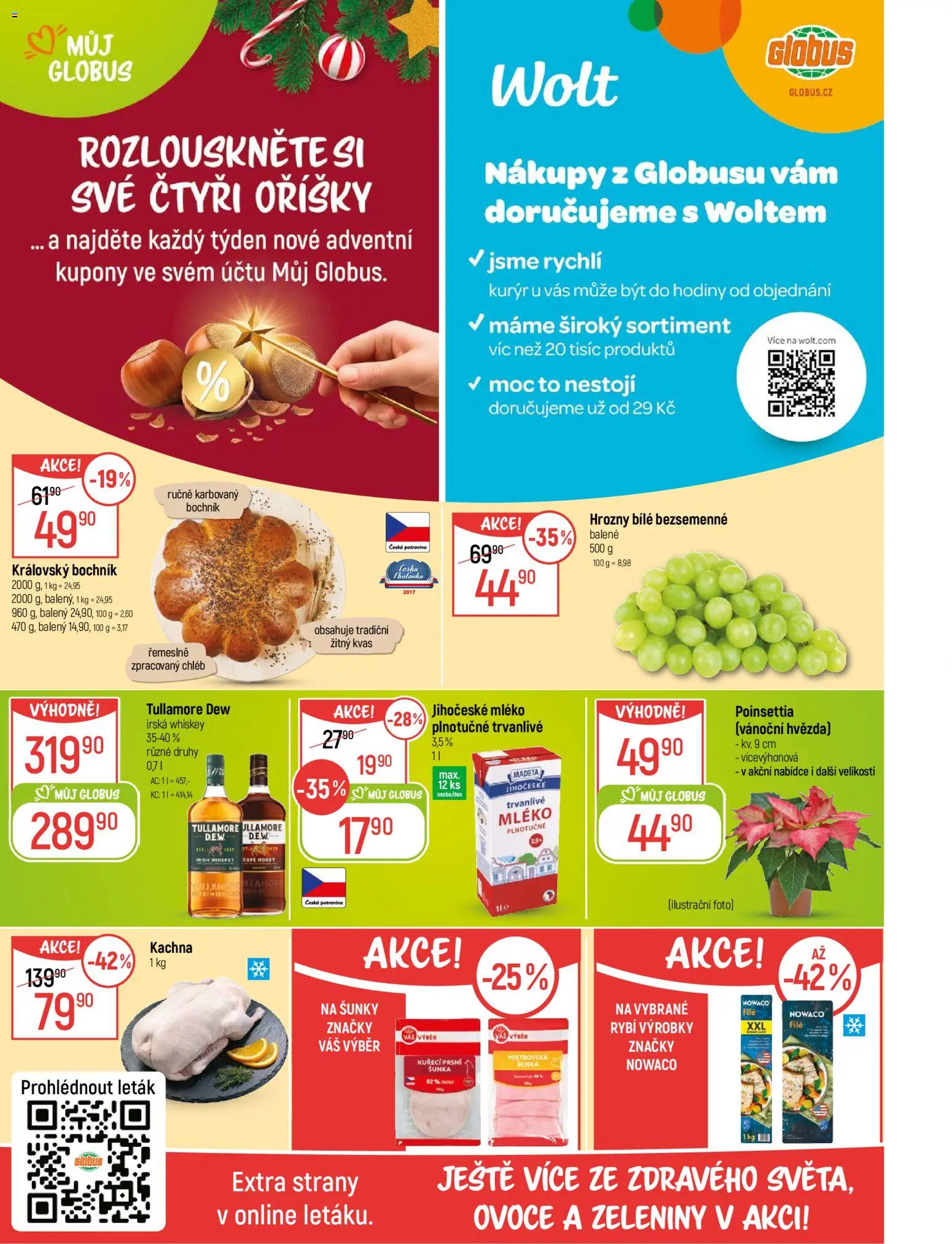 Globus leták - Karlovy Vary od 10.12.2025 | Strana: 39 | Produkty: Globus, Mléko, Šunka, Tullamore Dew