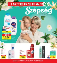 Interspar Szépség katalógus 2 - amely érvényes a következő dátumtól: 09.04.2026