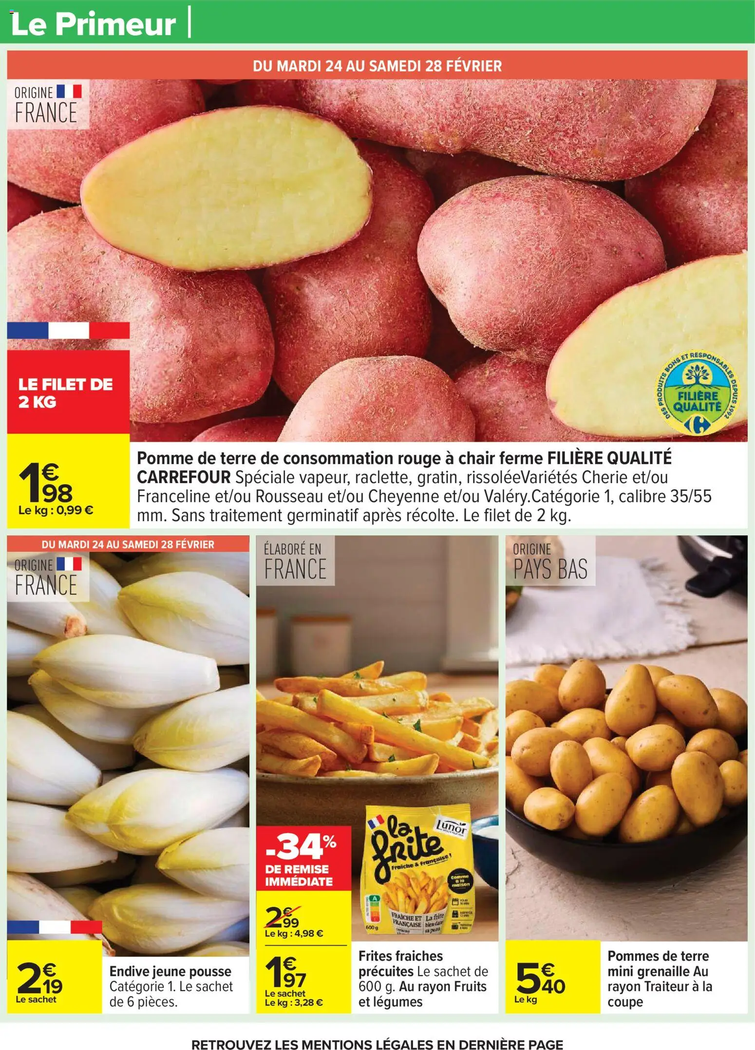 {H1} | Page: 34 | Produits: Pomme, Pomme de terre, Endive, Pommes