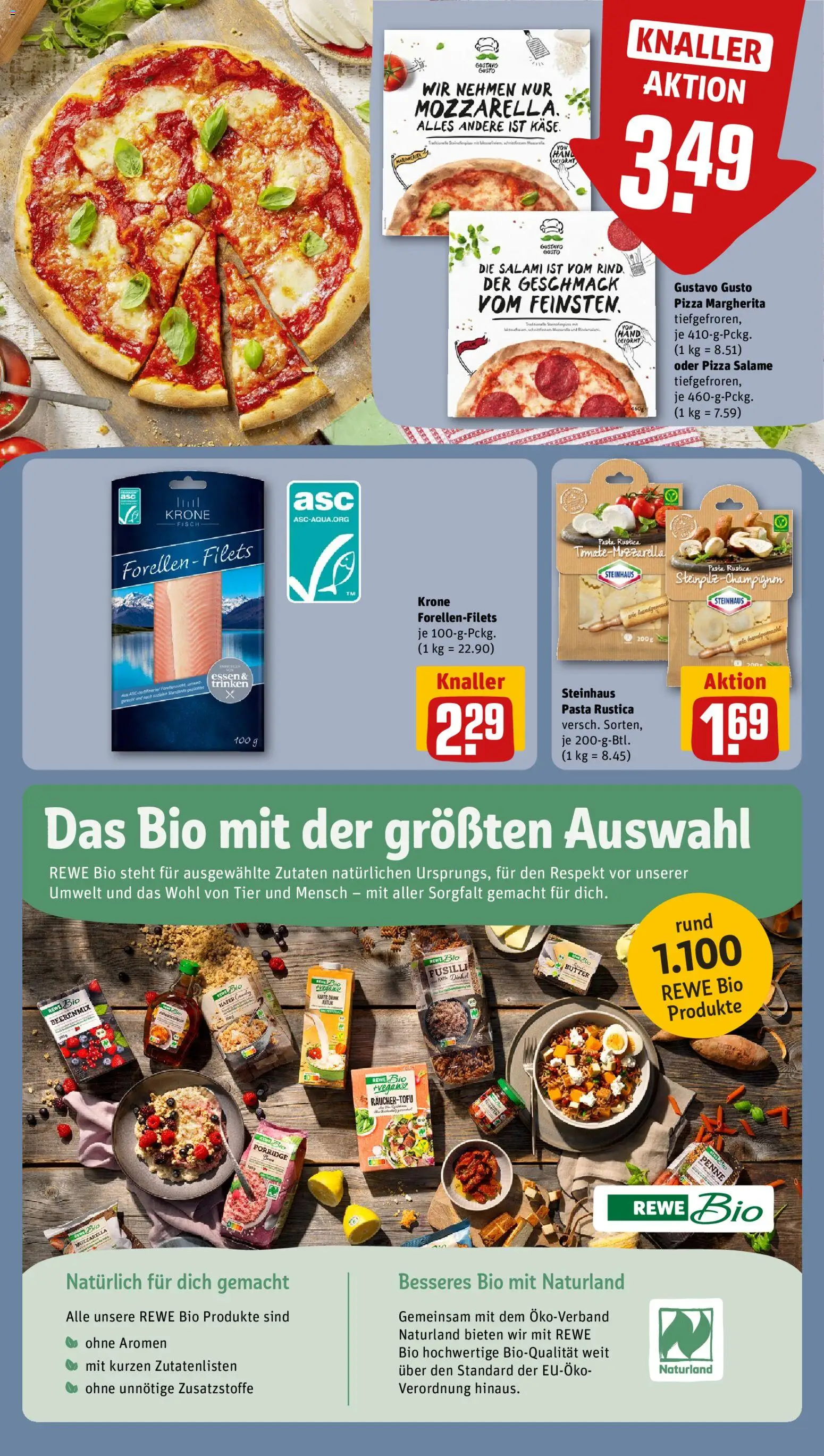 Rewe ihr Kaufpark Prospekt 	 – gültig ab 29.12.2025 | Seite: 14 | Produkte: Gustavo gusto, Butter, Mozzarella, Fisch