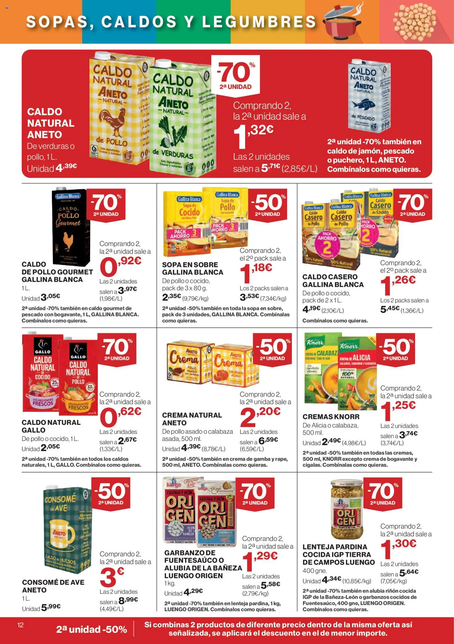 El Corte Inglés ofertas │ válido desde el 07.01.2026 | Página: 12 | Productos: Κρεμάστρα, Πράσινο τσάι, Zanahoria, Crema
