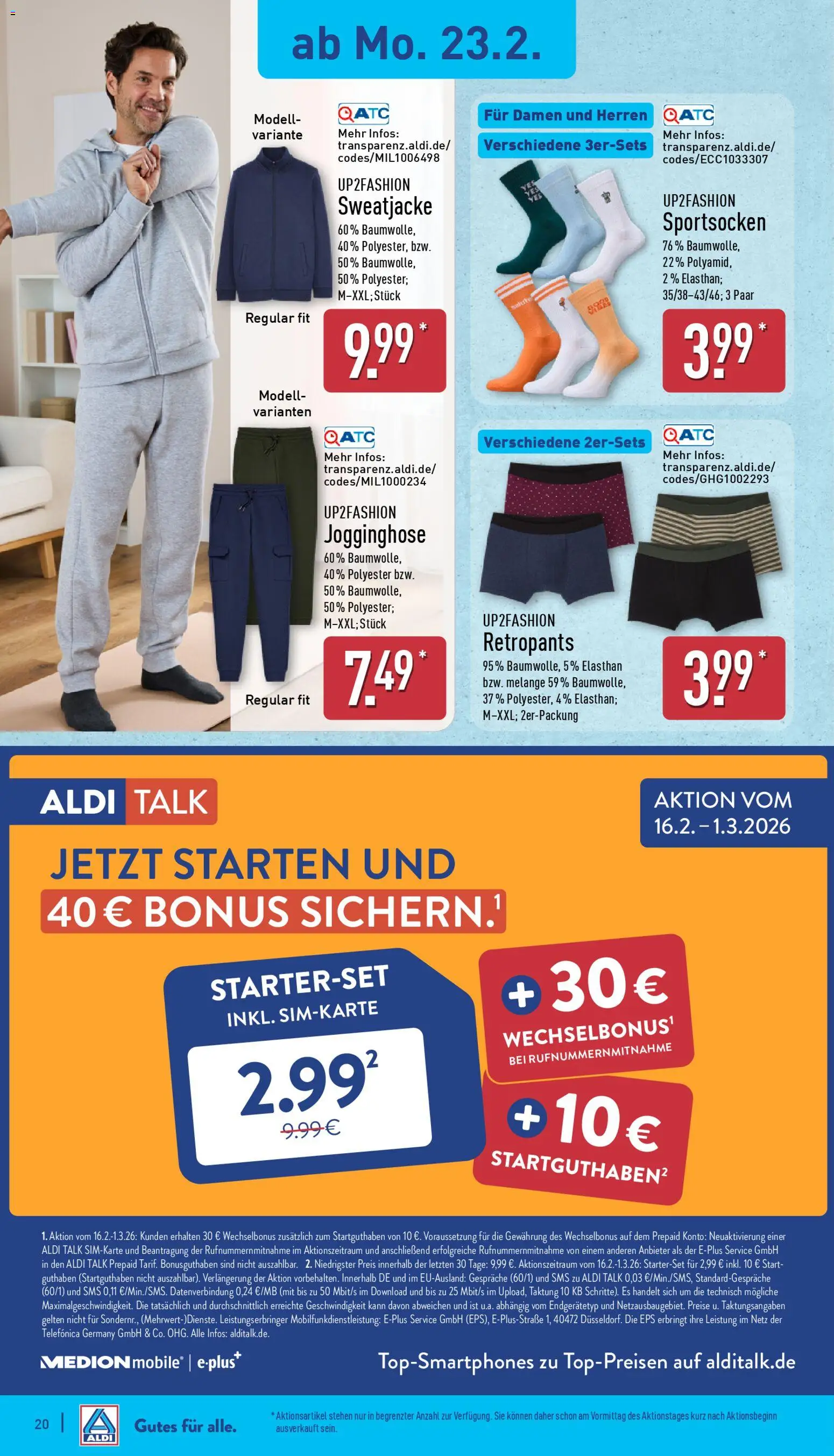 Aldi Prospekt 	 – gültig ab 23.02.2026 | Seite: 23