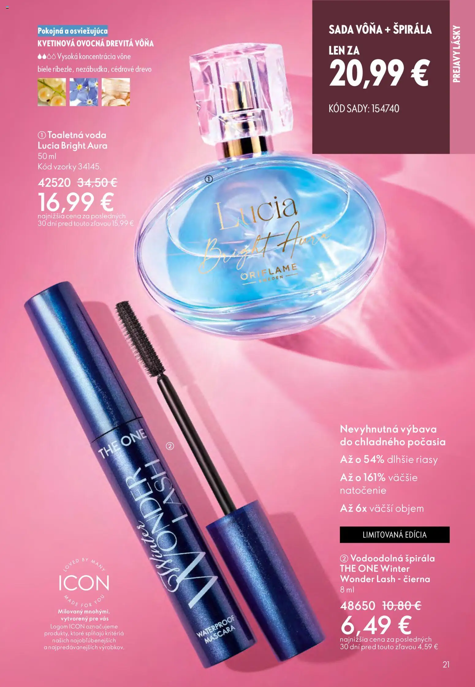 Nové Oriflame akcie – leták je platný od 21.01.2026 | Strana: 21