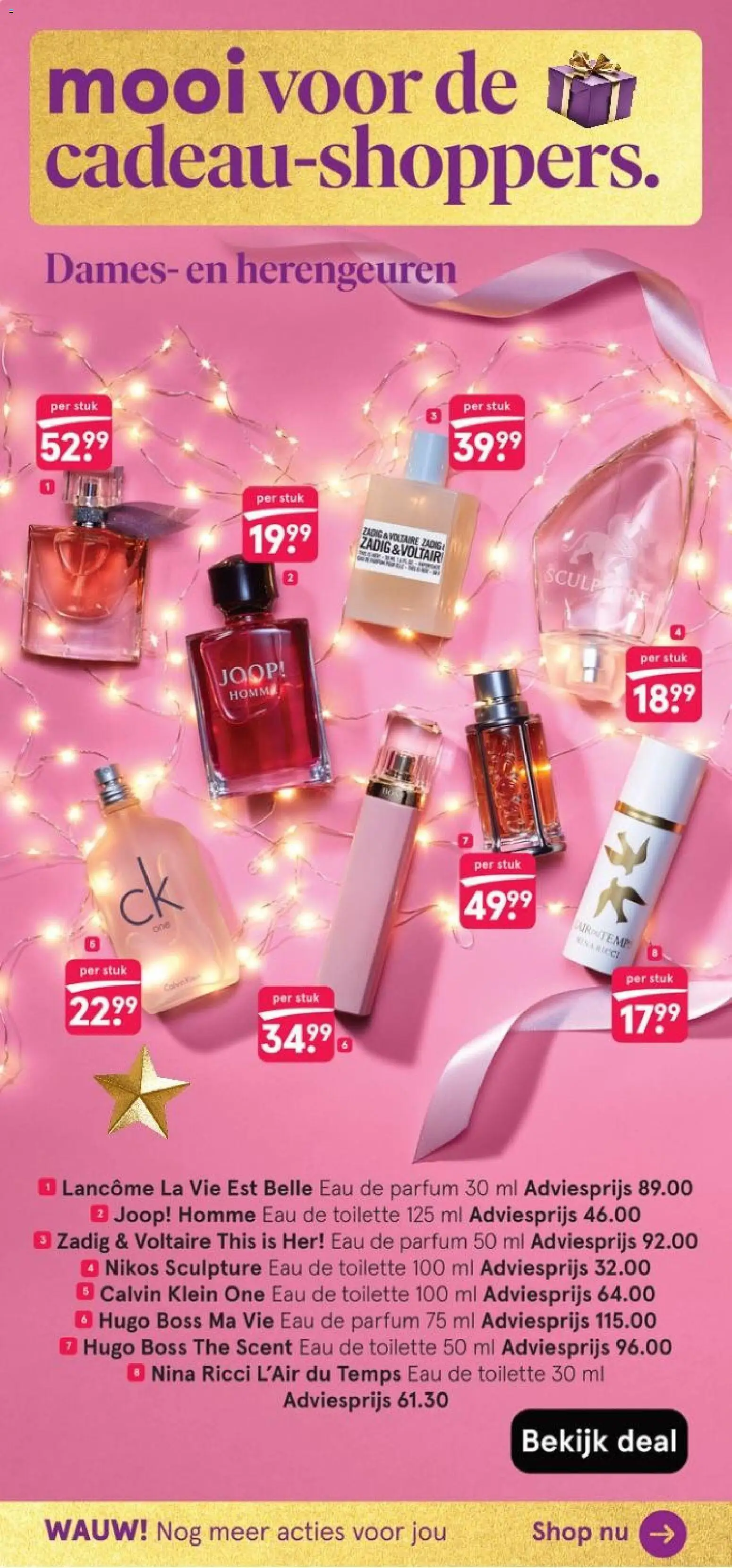 {H1} | Pagina: 28 | Producten: La, Parfum, Eau de toilette