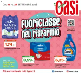 Anteprima del volantino Oasi Campobasso catalogo valido a partire dal 13.09.2025