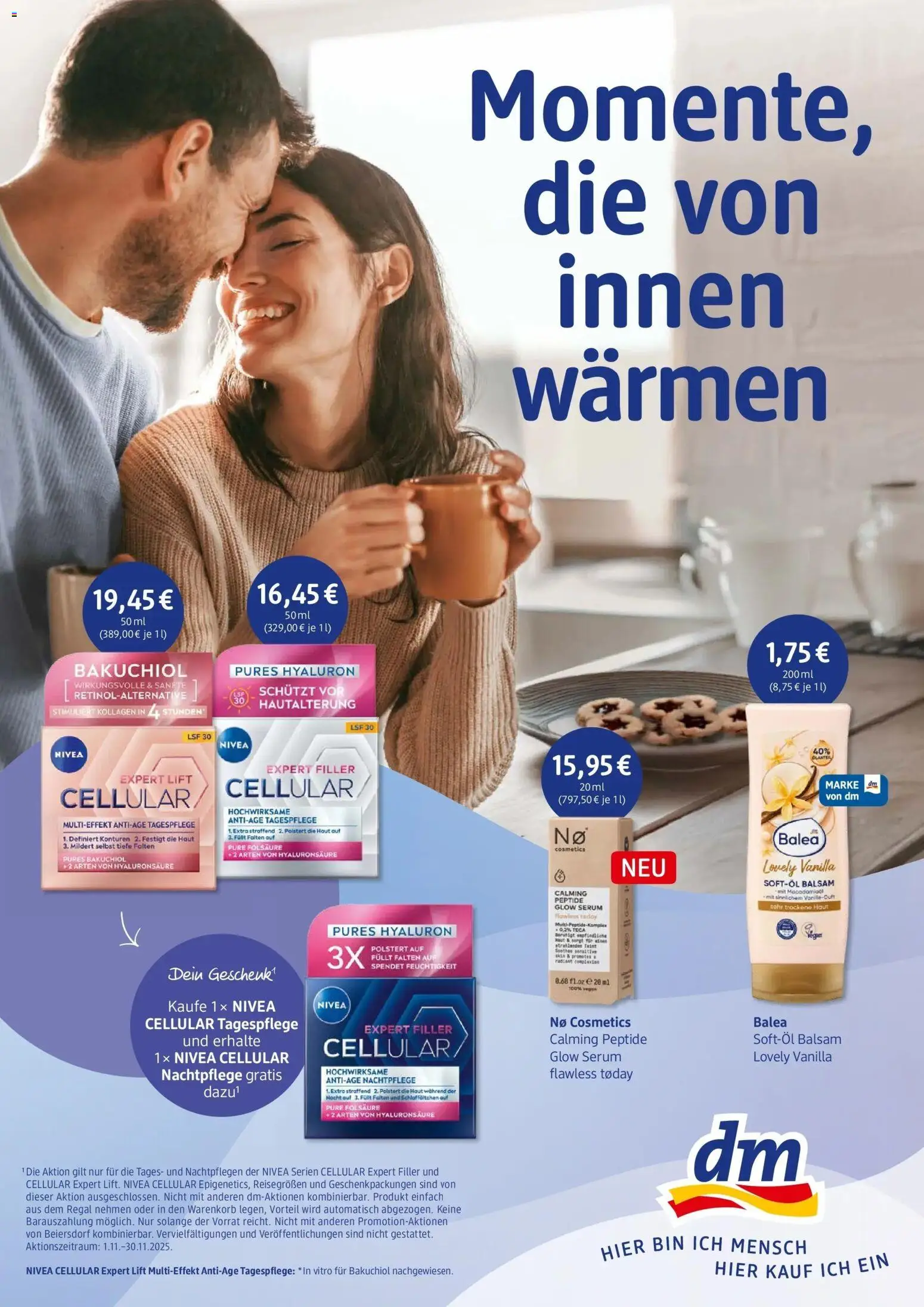 dm drogerie prospekt Mülheim An Der Ruhr – gültig ab 01.11.2025 | Seite: 1 | Produkte: Regal, Serum