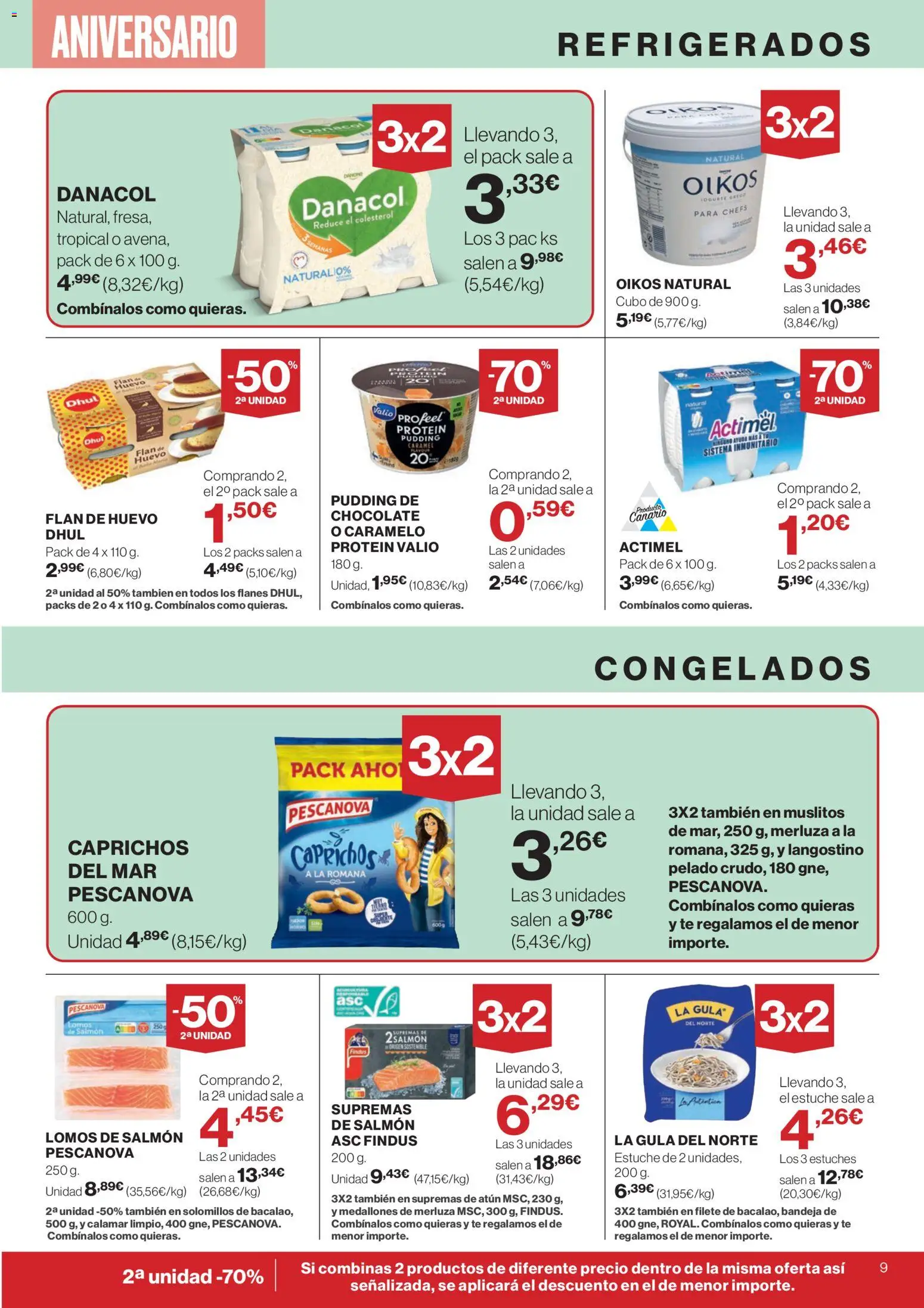 Supercor Canarias │ válido desde el 06.11.2025 | Página: 9 | Productos: Medallones, Té, Filete, Langostino