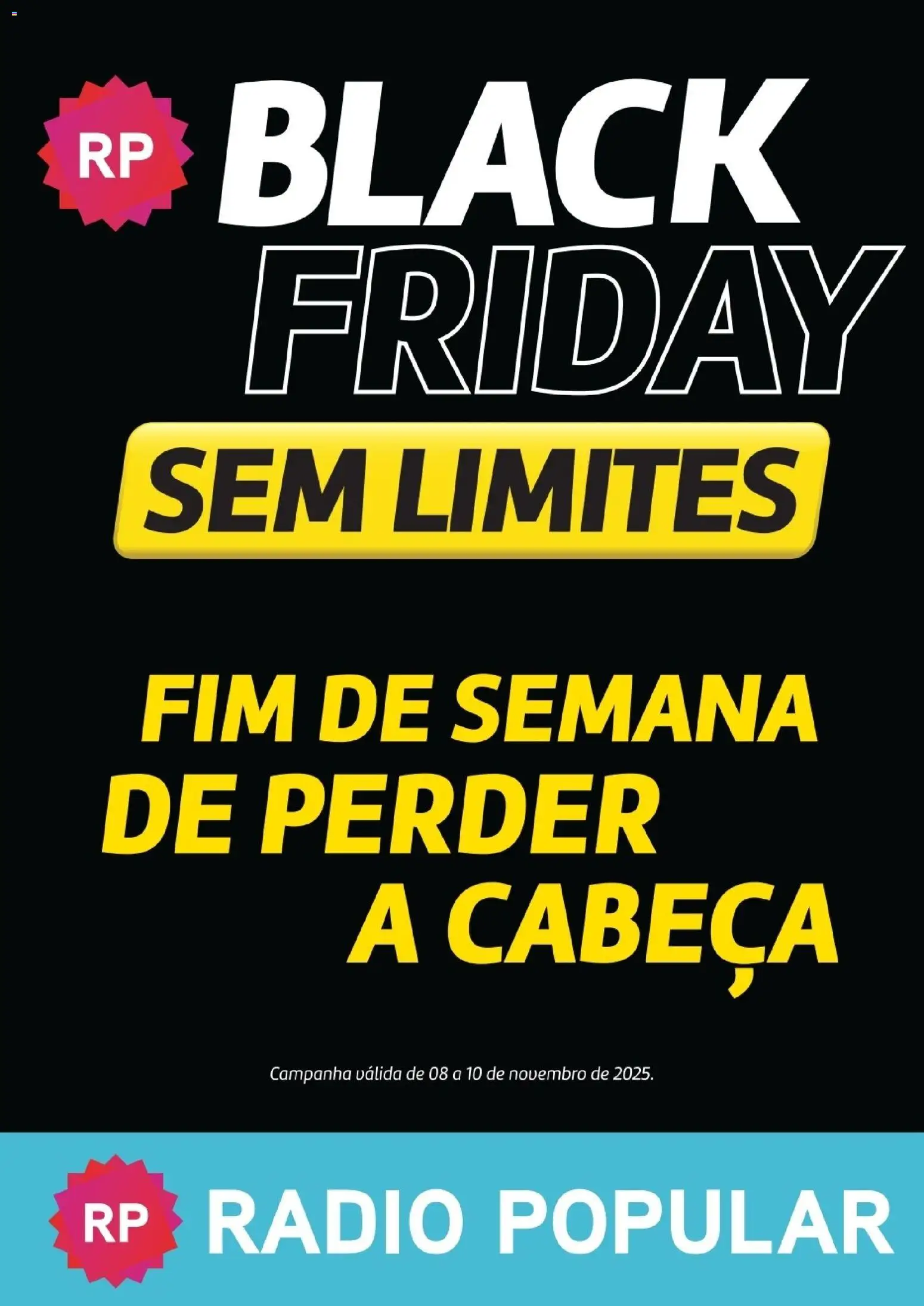 Radio Popular - Black Friday  │ válido de 08.11.2025 | Página: 1 | Produtos: Rádio